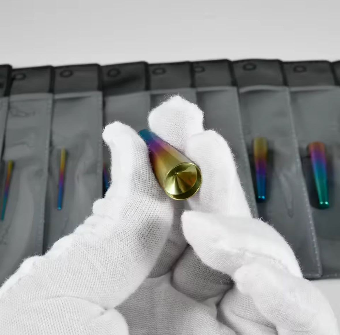 Rainbow Tapered Insertion Pin | TITANIUM Tapers