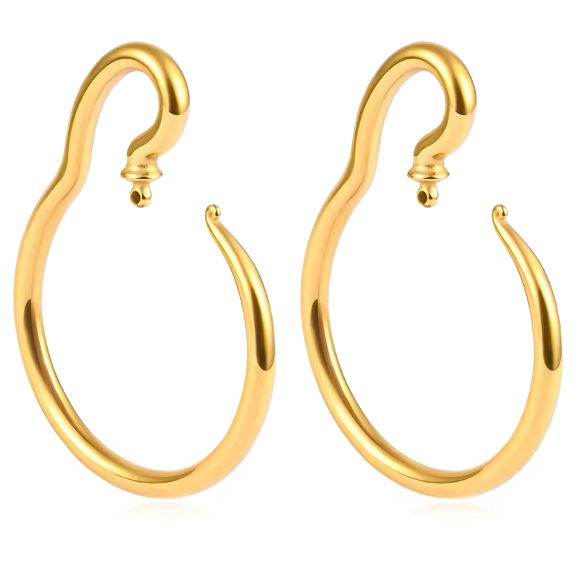 DIY Connector Gauged Hoops | Make Your Own Dangle Ear Weights