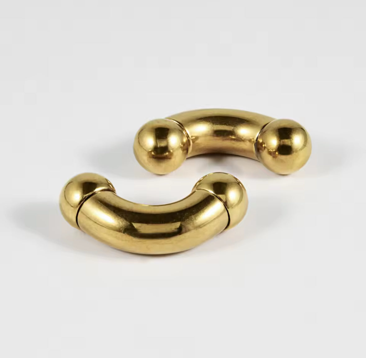 Curved Barbell | Internally Threaded | PA | Nipple Piercing Bar