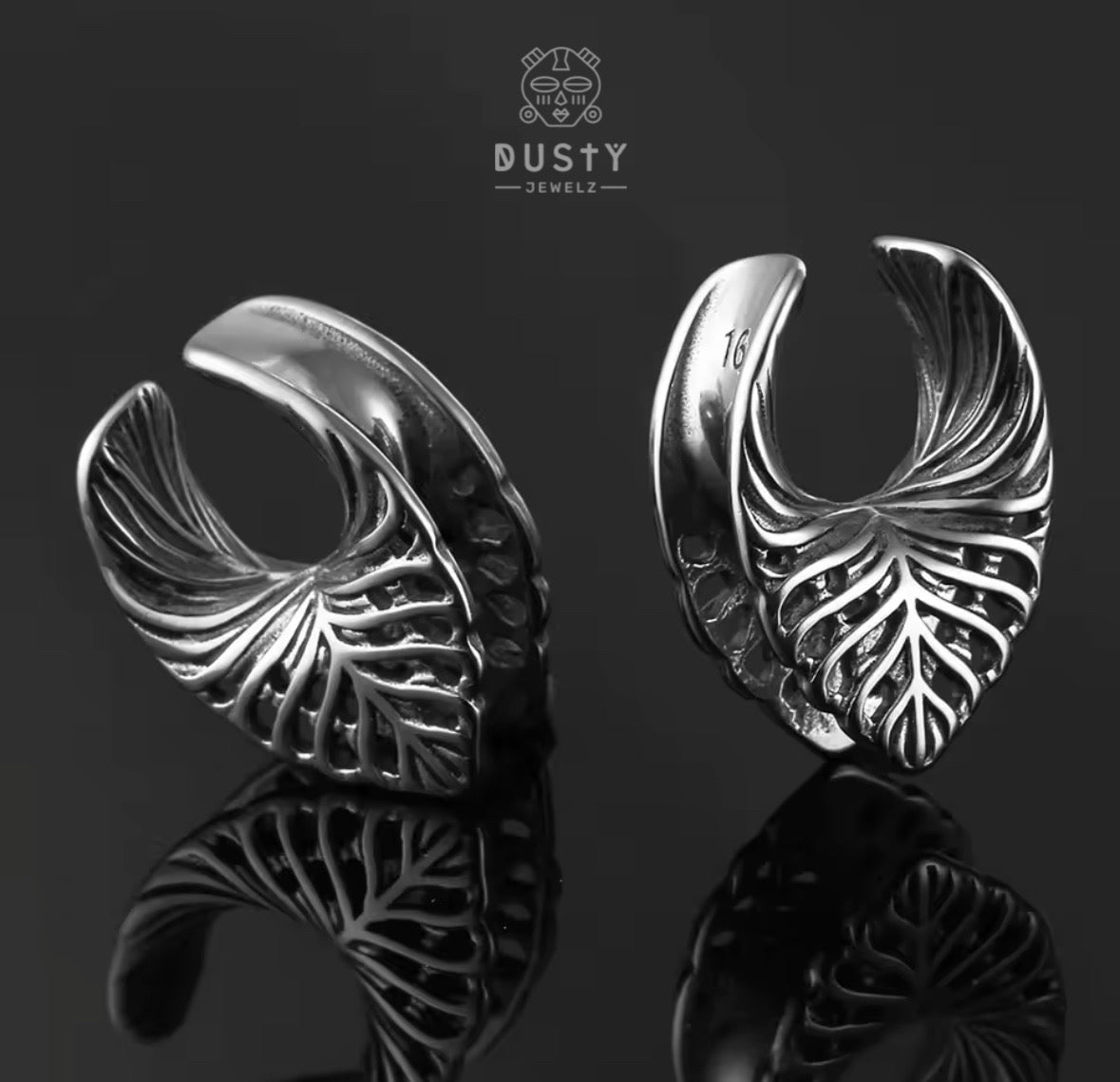 Rip Cage Saddle Ear Spreaders | Steel Plugs