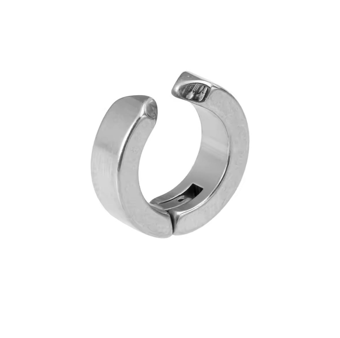 Clip On Hoop Ear Cuffs | Non Piercing Fake Earring Huggies