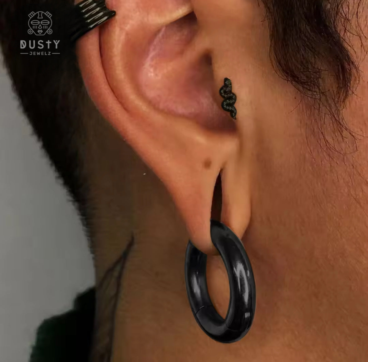 Heavy Gauged Hinged Segment Clicker | Big Septum Ring