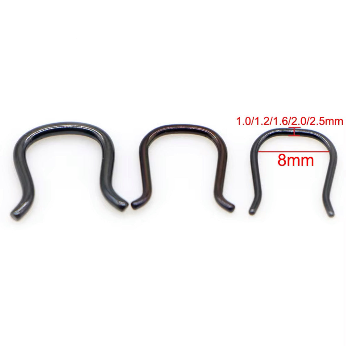 Septum Retainer | U - Shaped Hider Ring