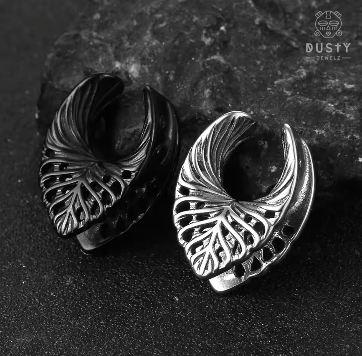 Rip Cage Saddle Ear Spreaders | Steel Plugs