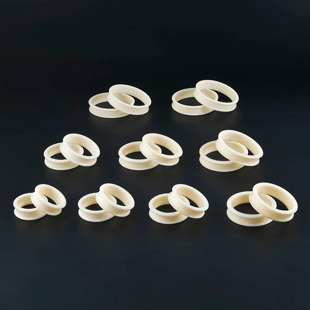 Extra Big Silicone Tunnels | Flexible Plugs | 3mm-76mm
