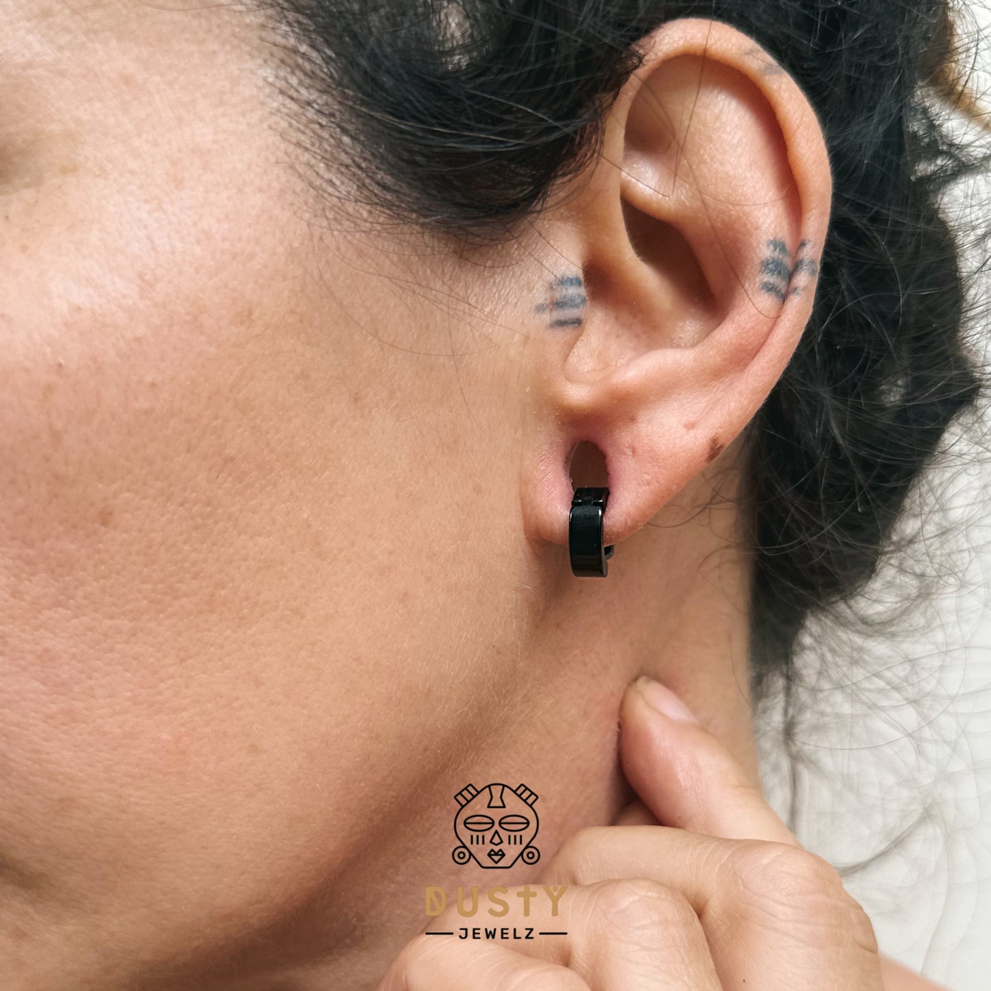 Clip On Hoop Ear Cuffs | Non Piercing Fake Earring Huggies