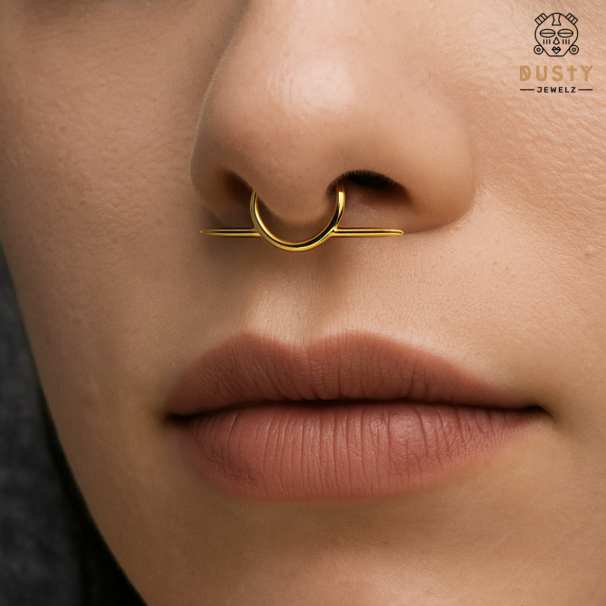 Tusk Spike Hinged Septum Ring Clicker G23