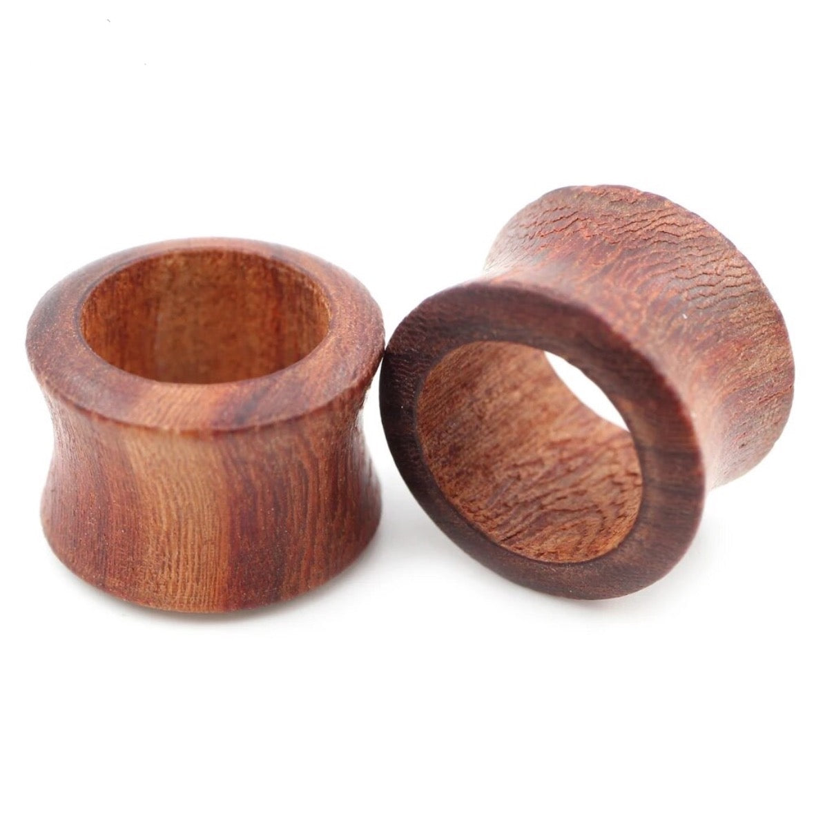 Organic Red Sandalwood Tunnels | Double Flare