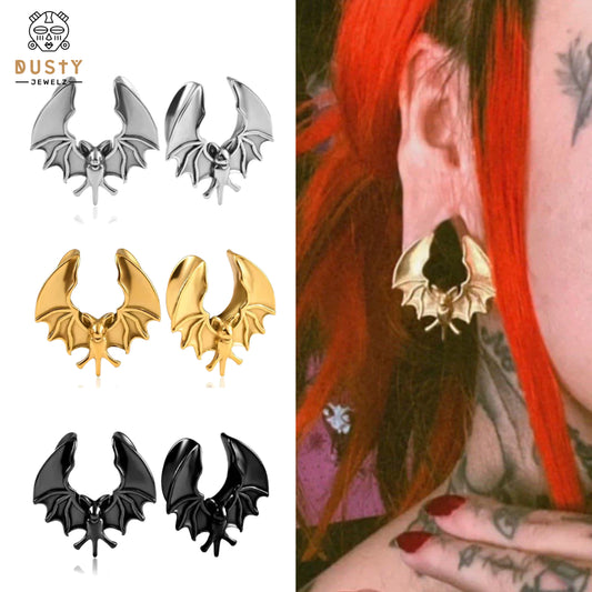 Bat Saddle Ear Plugs | Lobe Spreader Tunnels