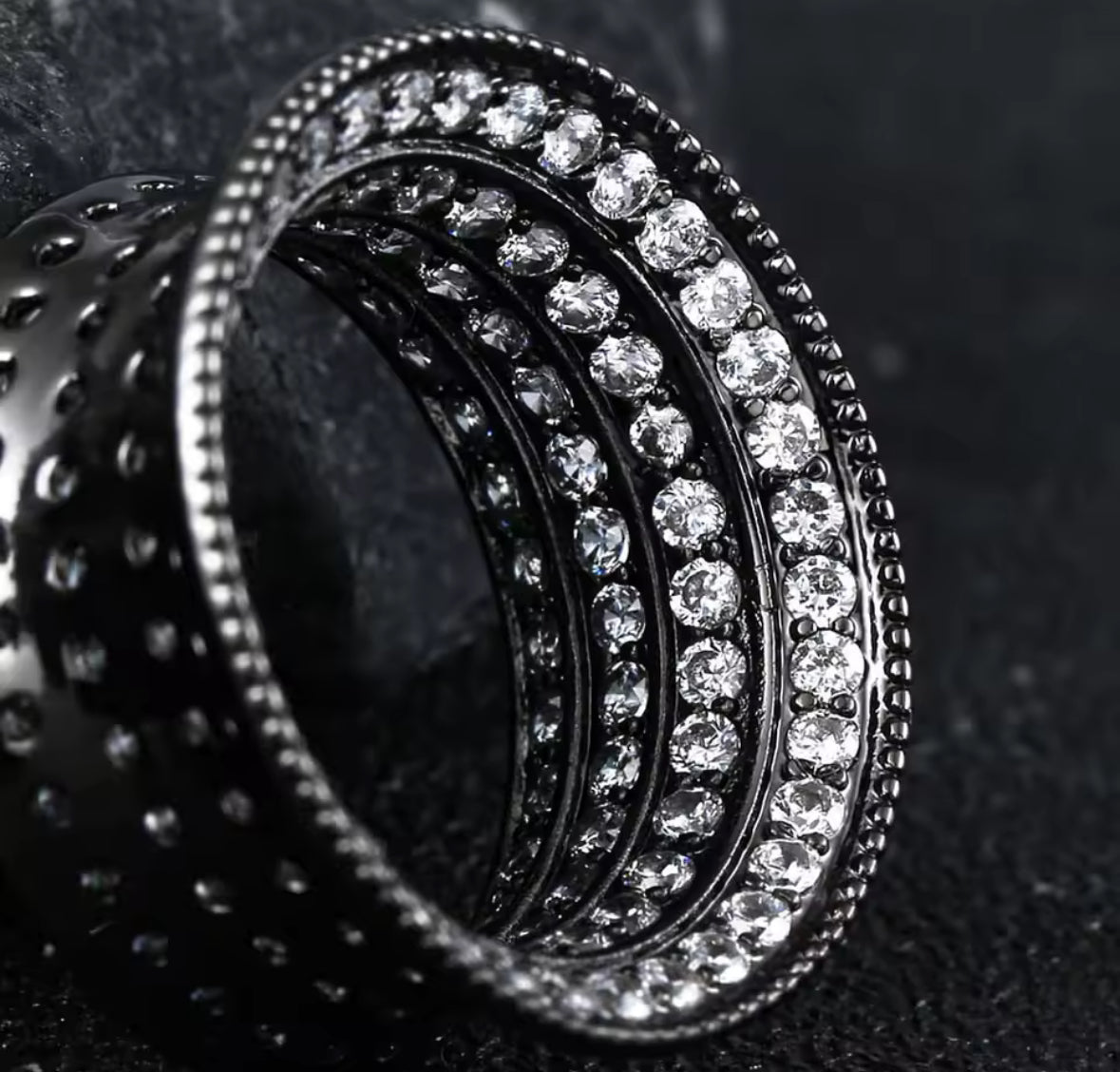 Crystal Paved Flared Stainless Steel Tunnels