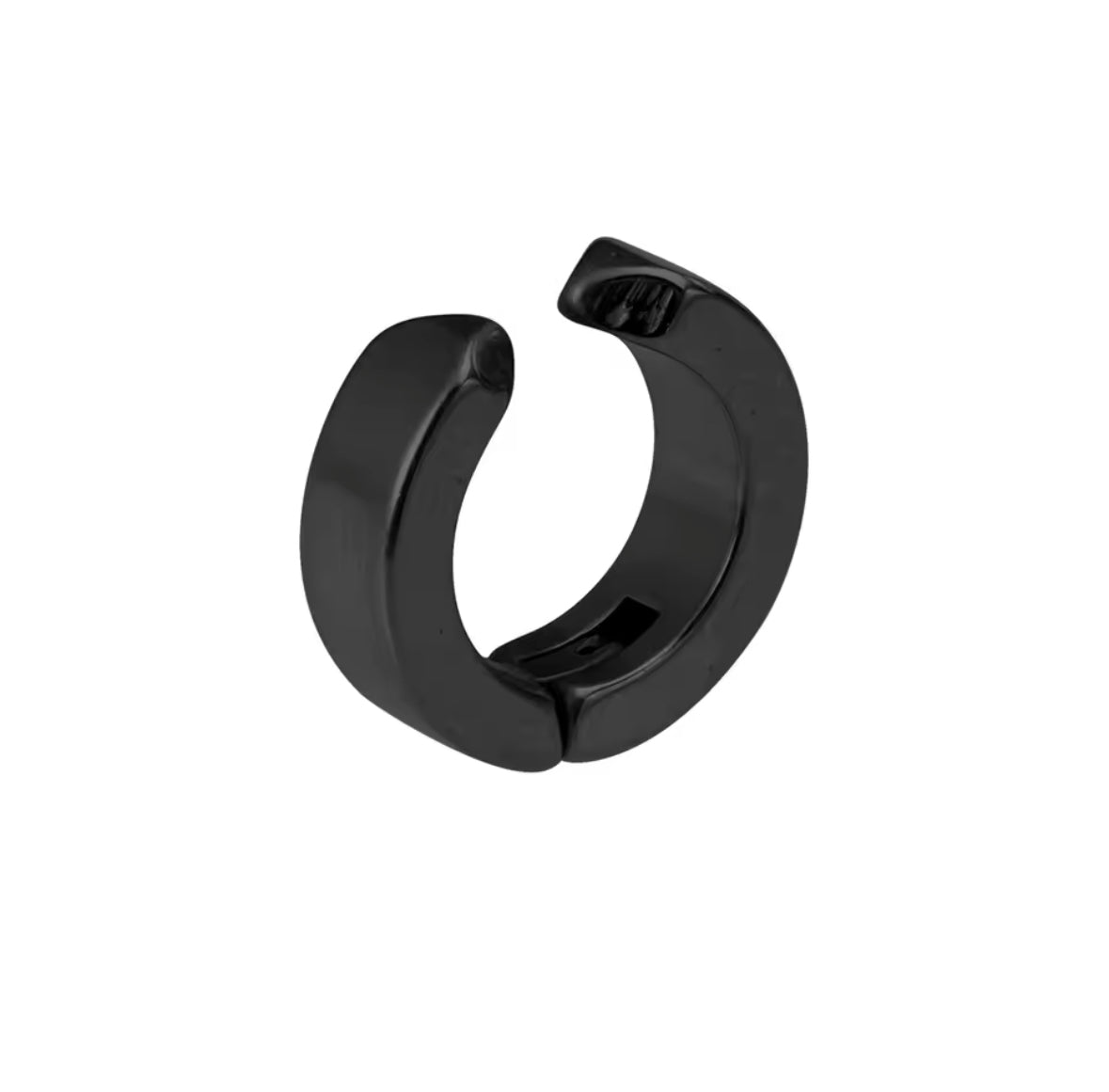 Clip On Hoop Ear Cuffs | Non Piercing Fake Earring Huggies