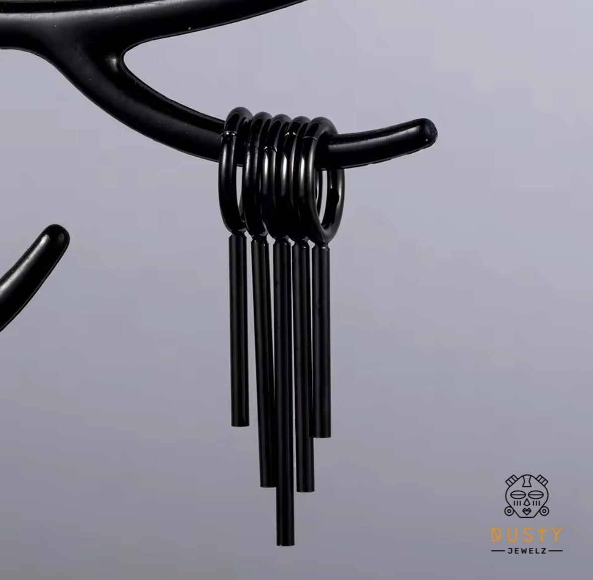 Sun Ray Multi Ring Stack For Stretched Ears | Clicker Stacking Rings