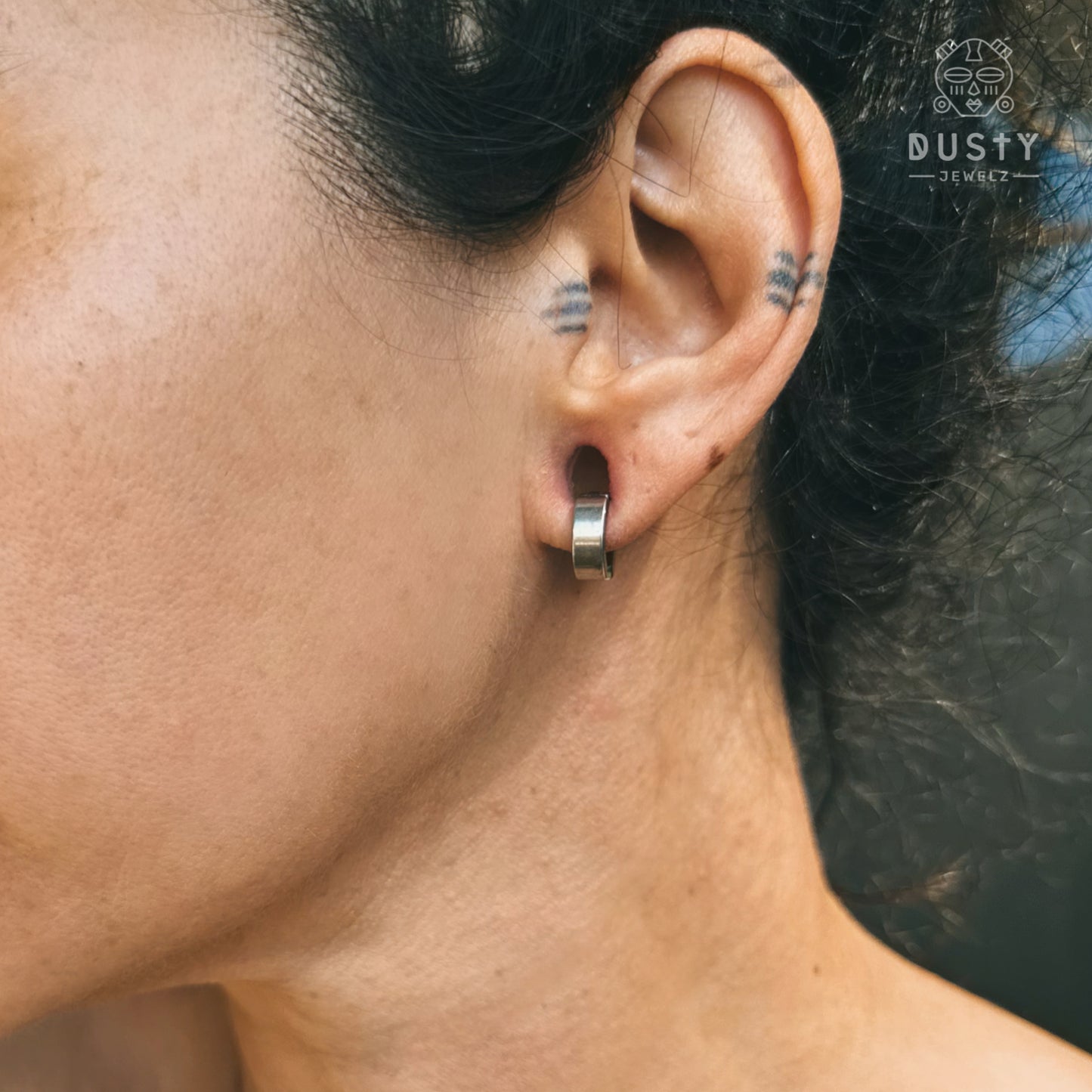 Clip On Hoop Ear Cuffs | Non Piercing Fake Earring Huggies