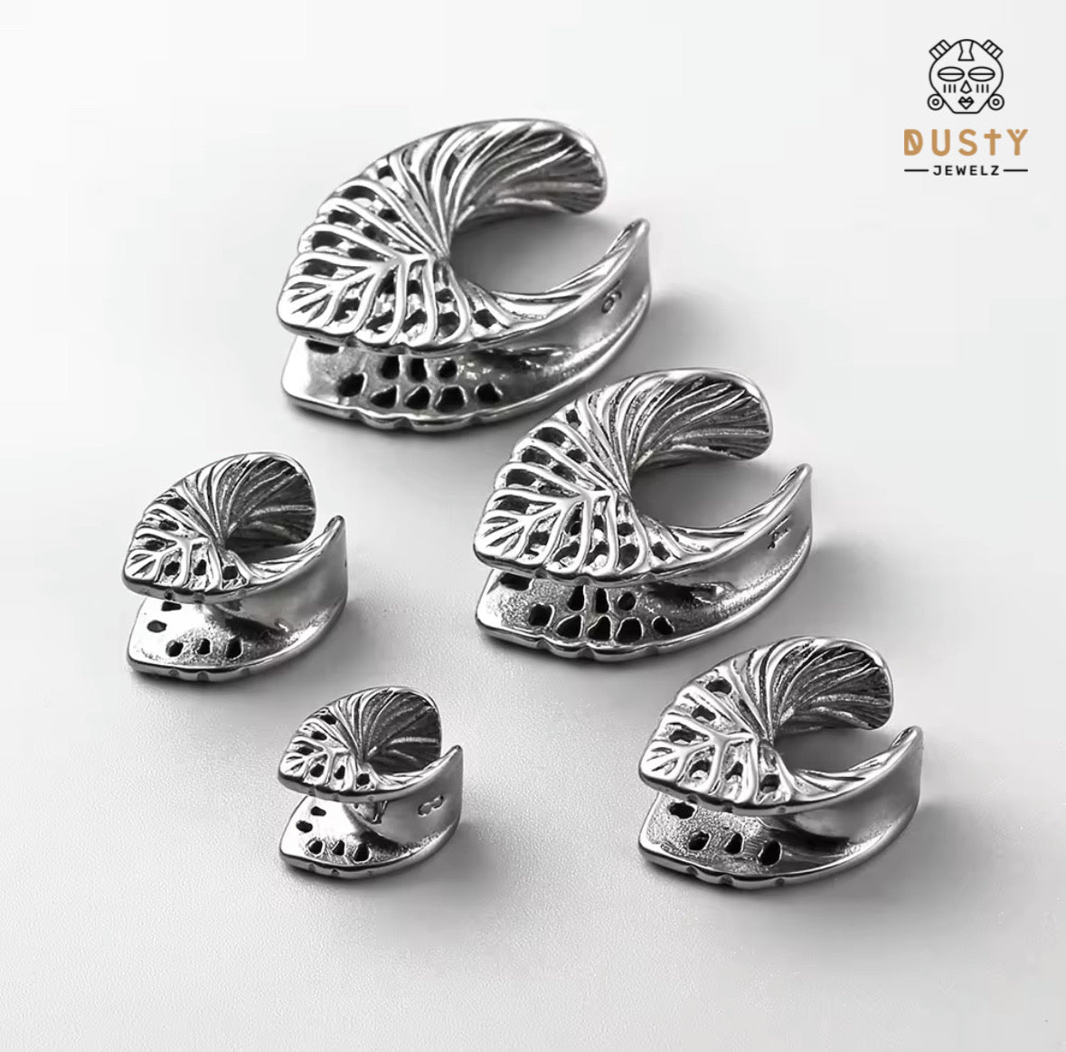 Rip Cage Saddle Ear Spreaders | Steel Plugs