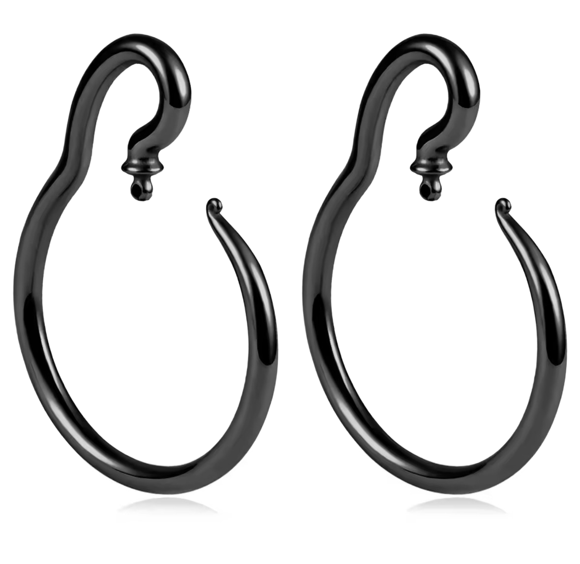 DIY Connector Gauged Hoops | Make Your Own Dangle Ear Weights