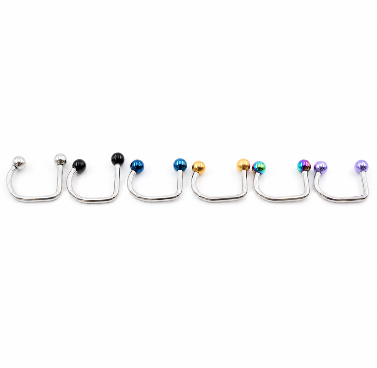 Lippy Loop Lip Ring | U-Shaped Lip Hugger | 16G & 14G