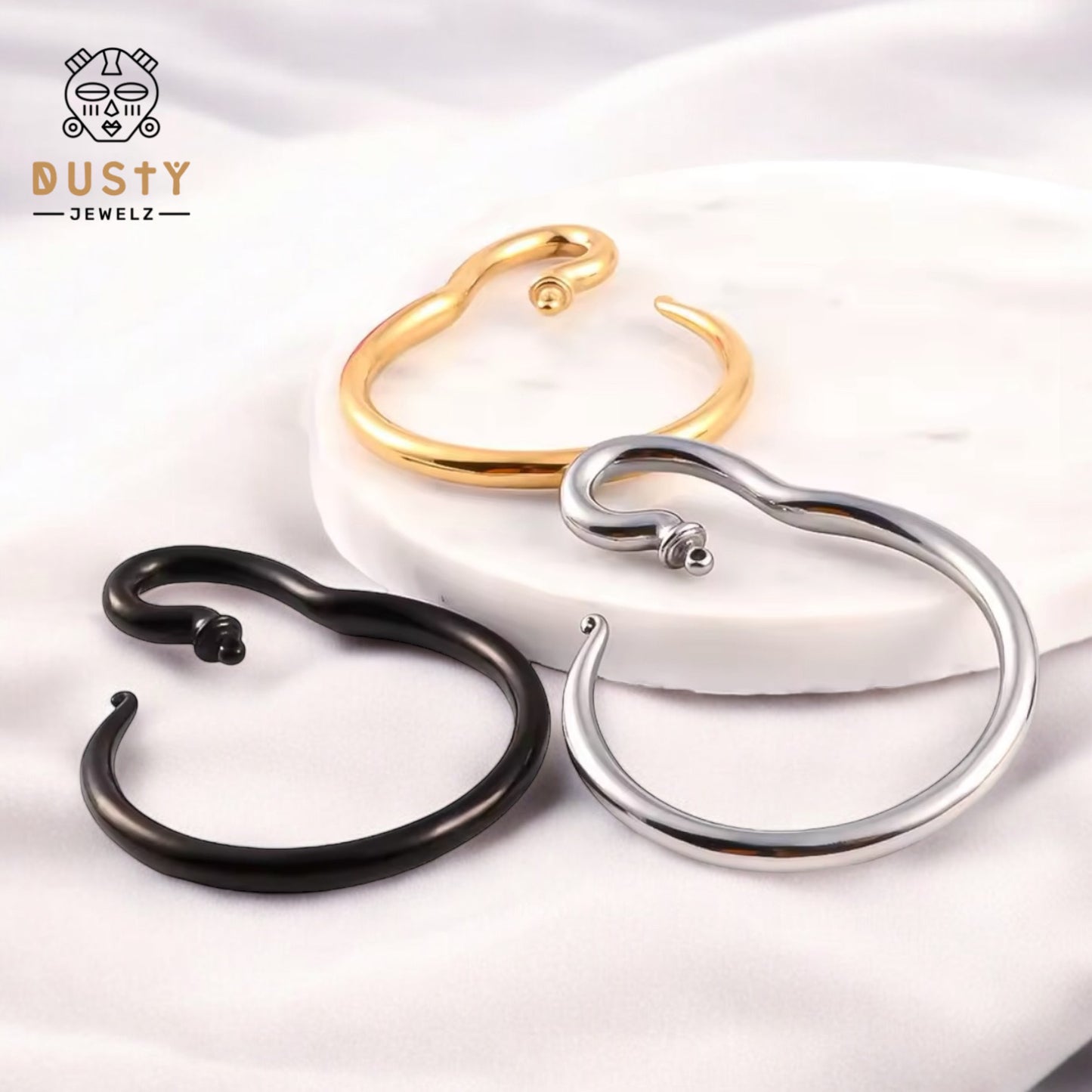 DIY Connector Gauged Hoops | Make Your Own Dangle Ear Weights