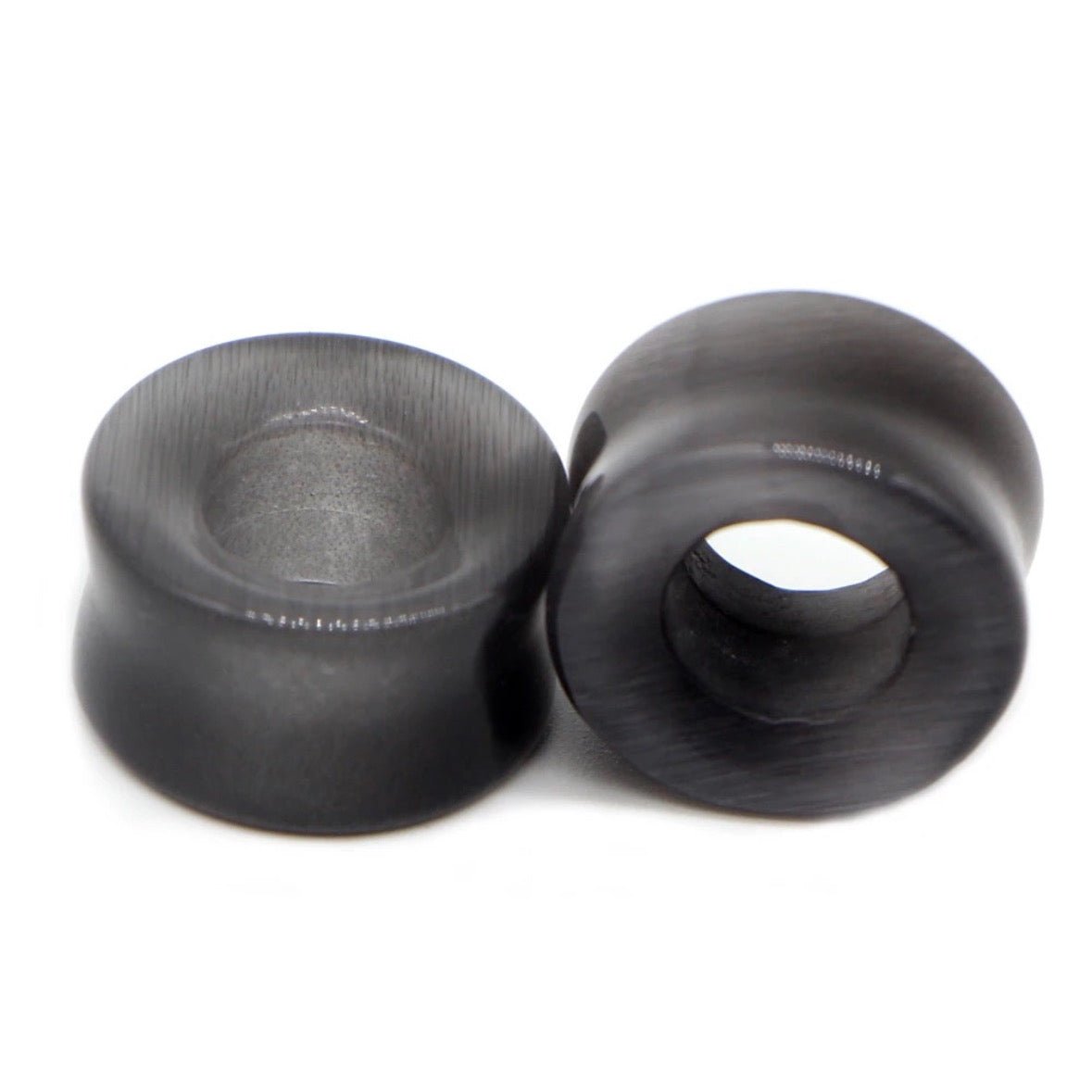 Cat Eye Stone Tunnels | Double Flare Plugs - DustyJewelz