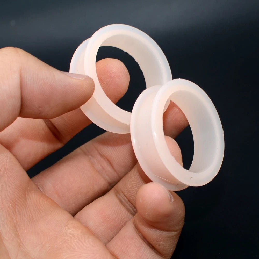 Extra Big Silicone Tunnels | Flexible Plugs | 3mm-76mm