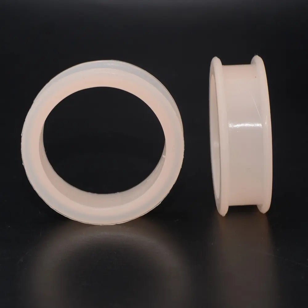 Extra Big Silicone Tunnels | Flexible Plugs | 3mm-76mm