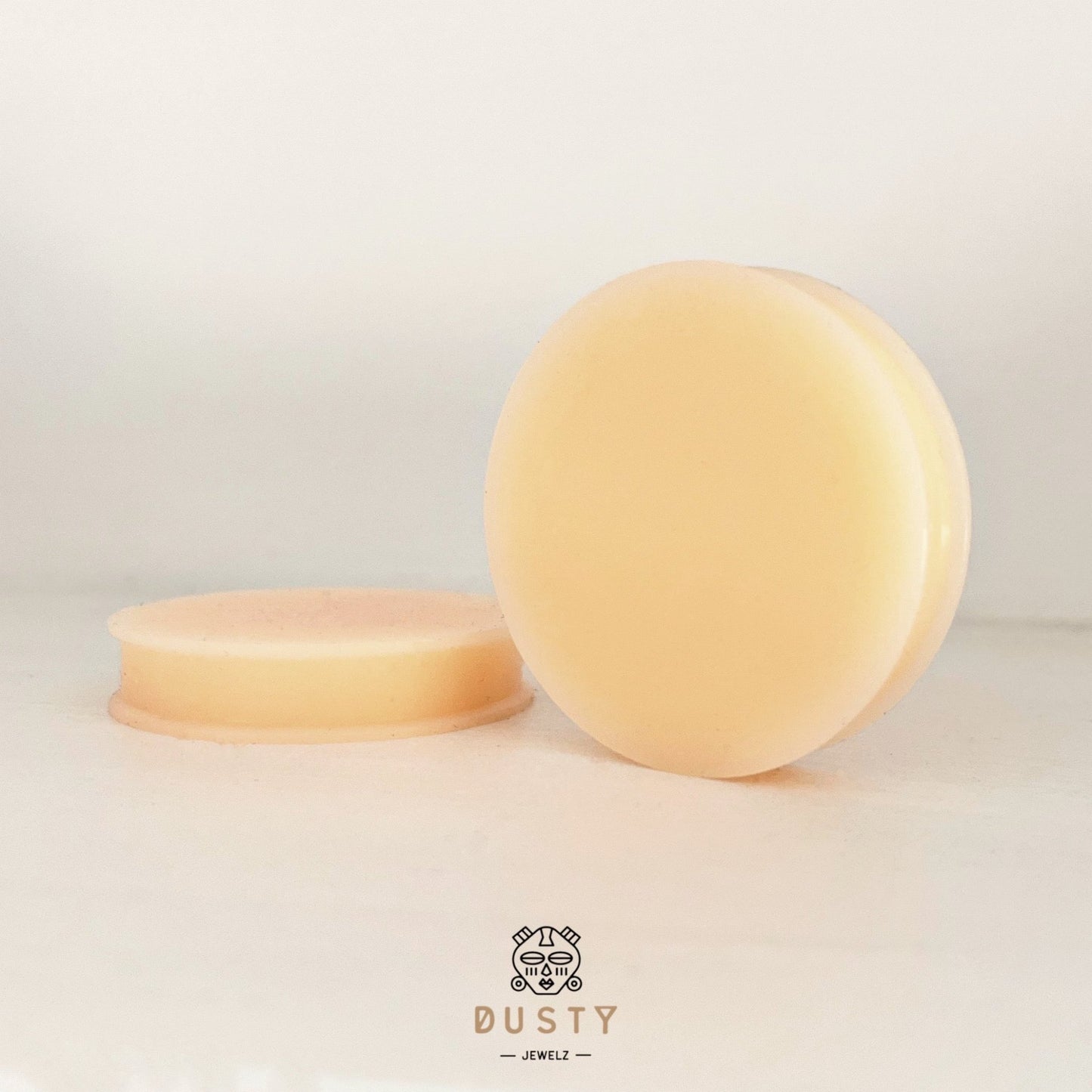 Skin Coloured Silicone Plugs | Double Flare | Skin Tone | Hider Plug