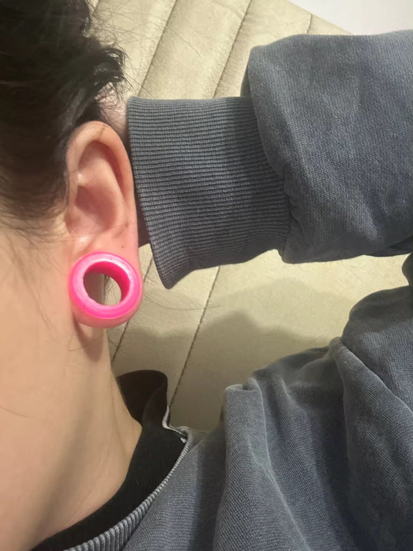 Silicone Ear Tunnels | Double Flare Plugs | Flexible Expanders | 3mm - 20mm - DustyJewelz
