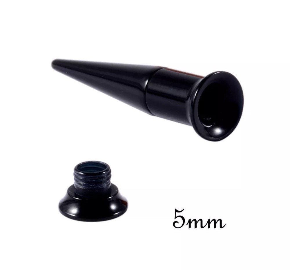 2 In 1 Ear Stretching Taper Set | Interchangeable Acrylic - DustyJewelz