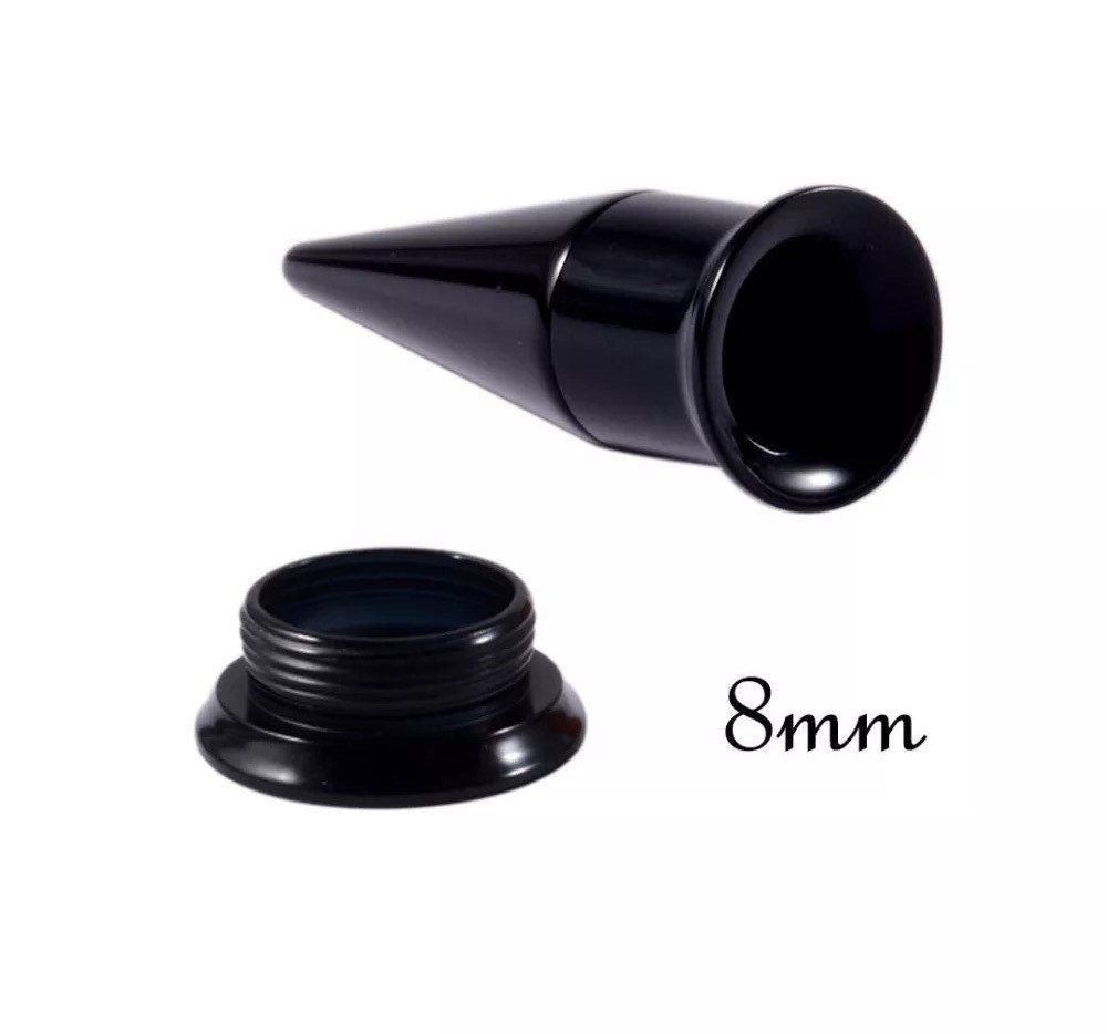 2 In 1 Ear Stretching Taper Set | Interchangeable Acrylic - DustyJewelz