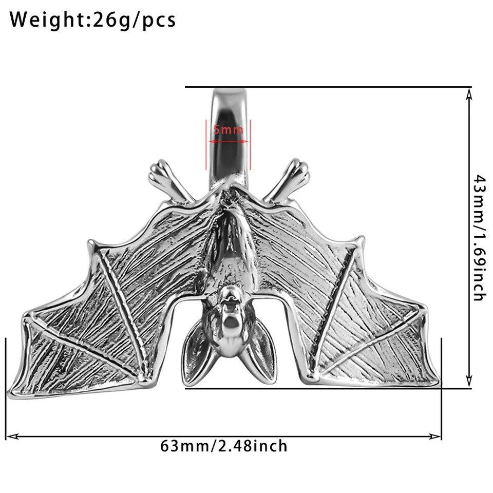 Bat Ear Weights | Lobe Hangers - DustyJewelz