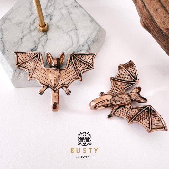 Bat Ear Weights | Lobe Hangers - DustyJewelz