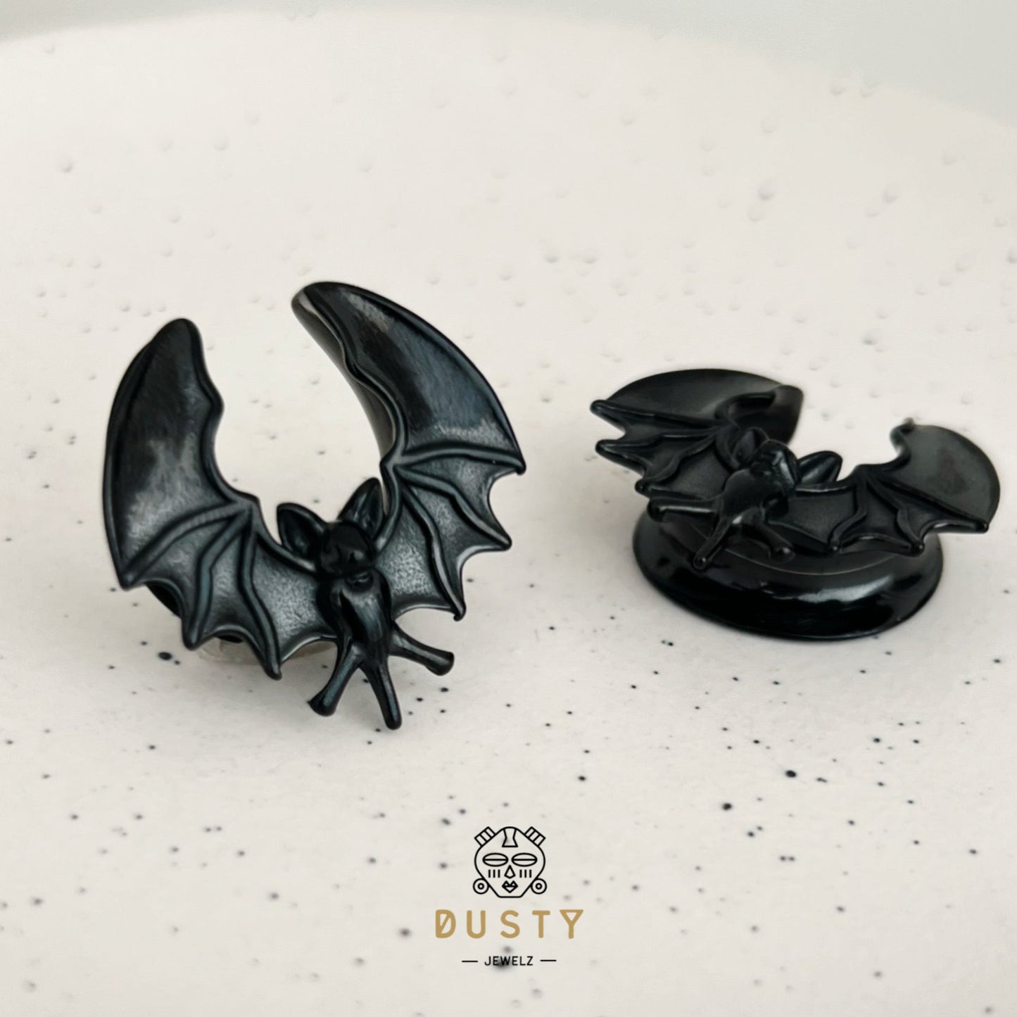Bat Saddle Plugs | Lobe Spreaders - DustyJewelz