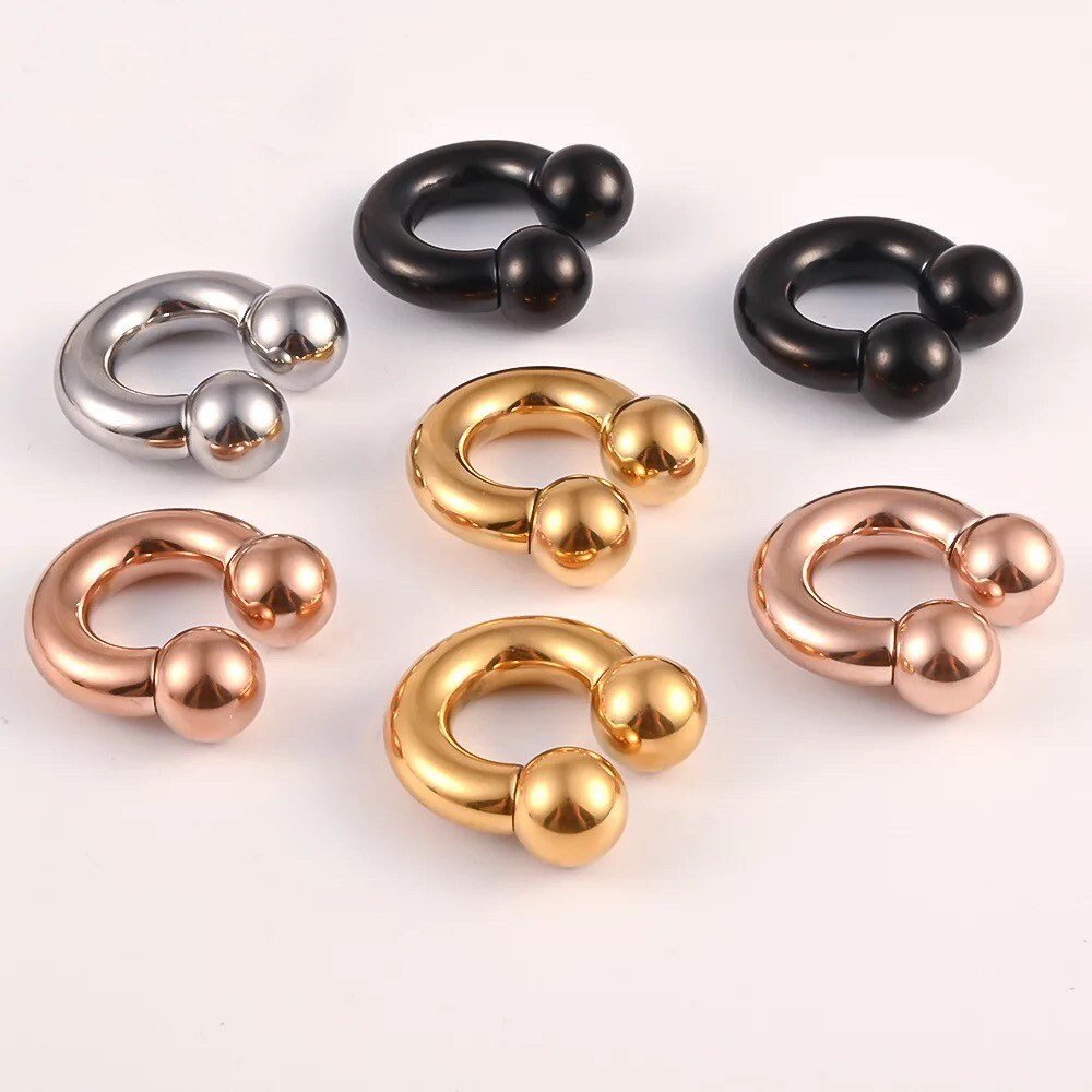 BCR Ball Closure Ring | Circular Barbell CBR - DustyJewelz