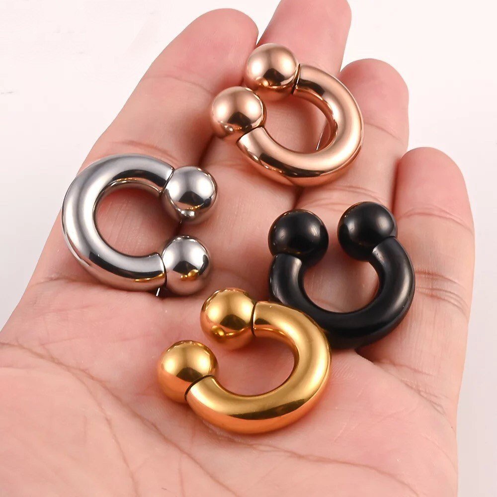 BCR Ball Closure Ring | Circular Barbell CBR - DustyJewelz