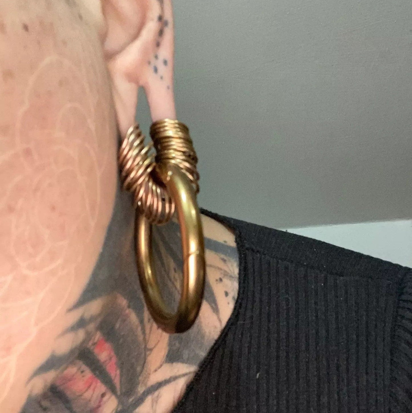 Classic Hoop Ear Weights - DustyJewelz