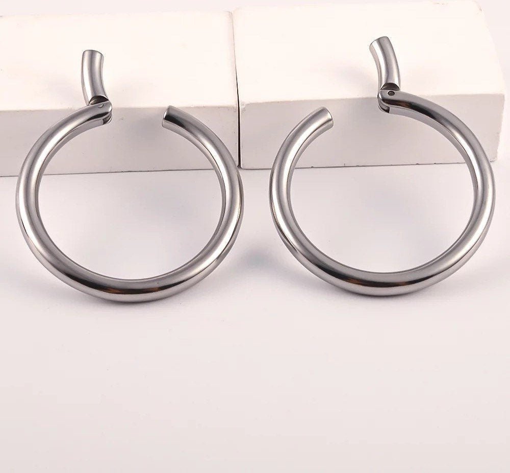 Classic Hoop Ear Weights - DustyJewelz