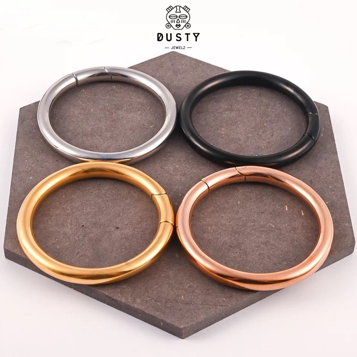 Classic Hoop Ear Weights - DustyJewelz