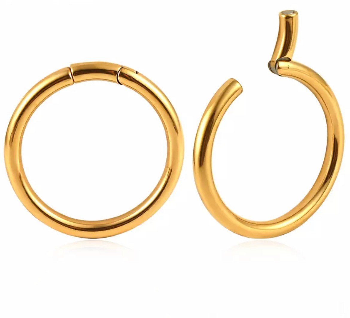 Classic Hoop Ear Weights - DustyJewelz