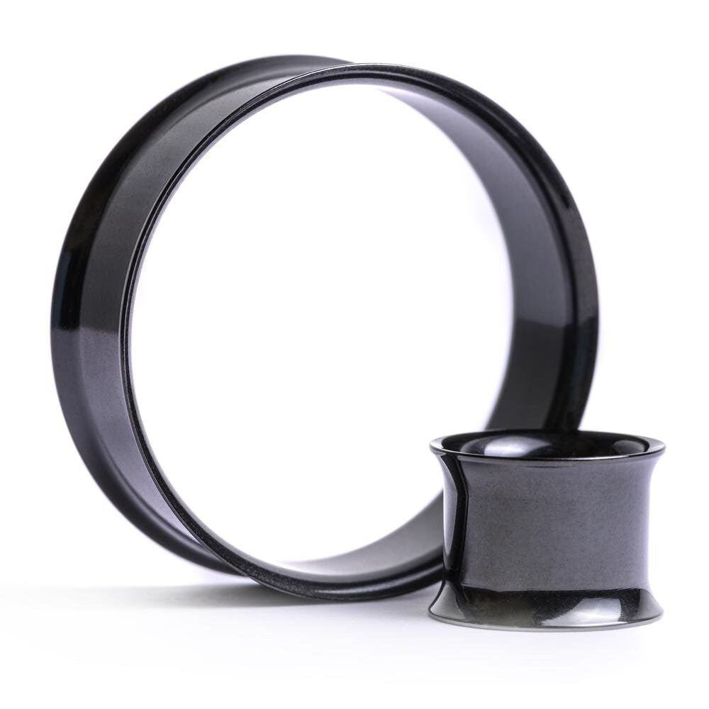 Classic Stainless Steel Tunnels | Non Screw | Double Flare - DustyJewelz