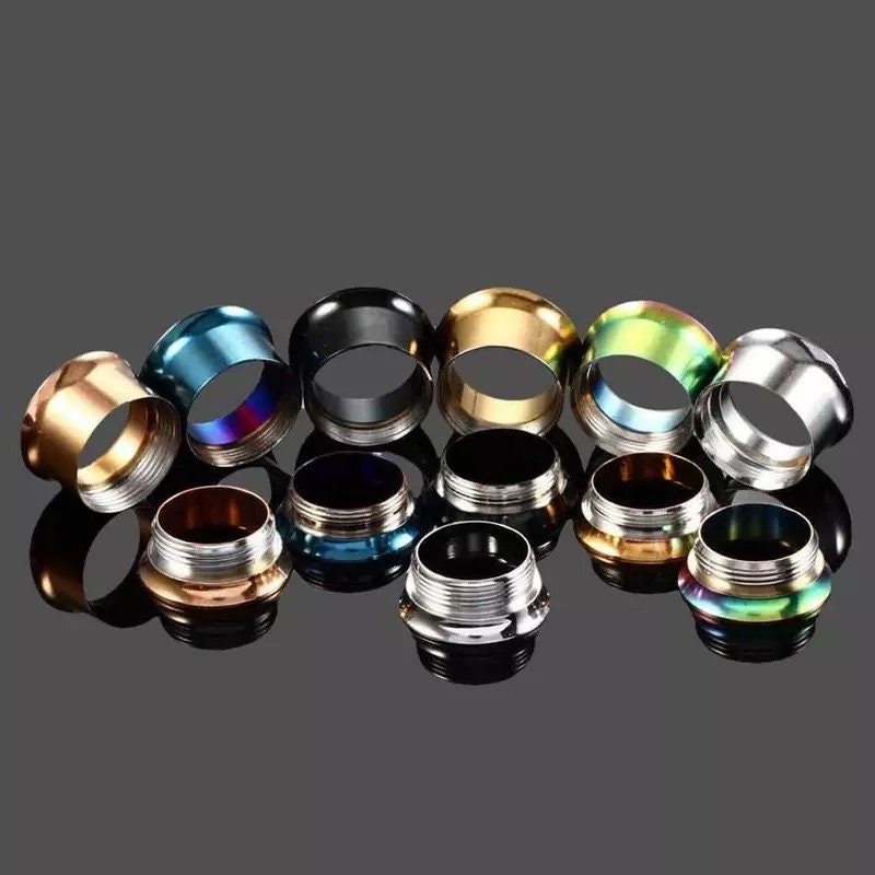 Classic Steel Tunnels | Double Flare | Internally Threaded - DustyJewelz