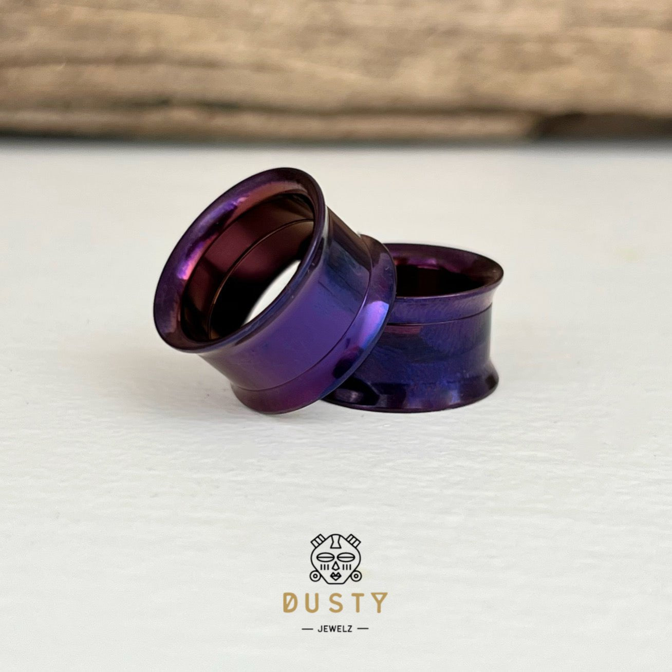 Classic Steel Tunnels | Double Flare | Internally Threaded - DustyJewelz