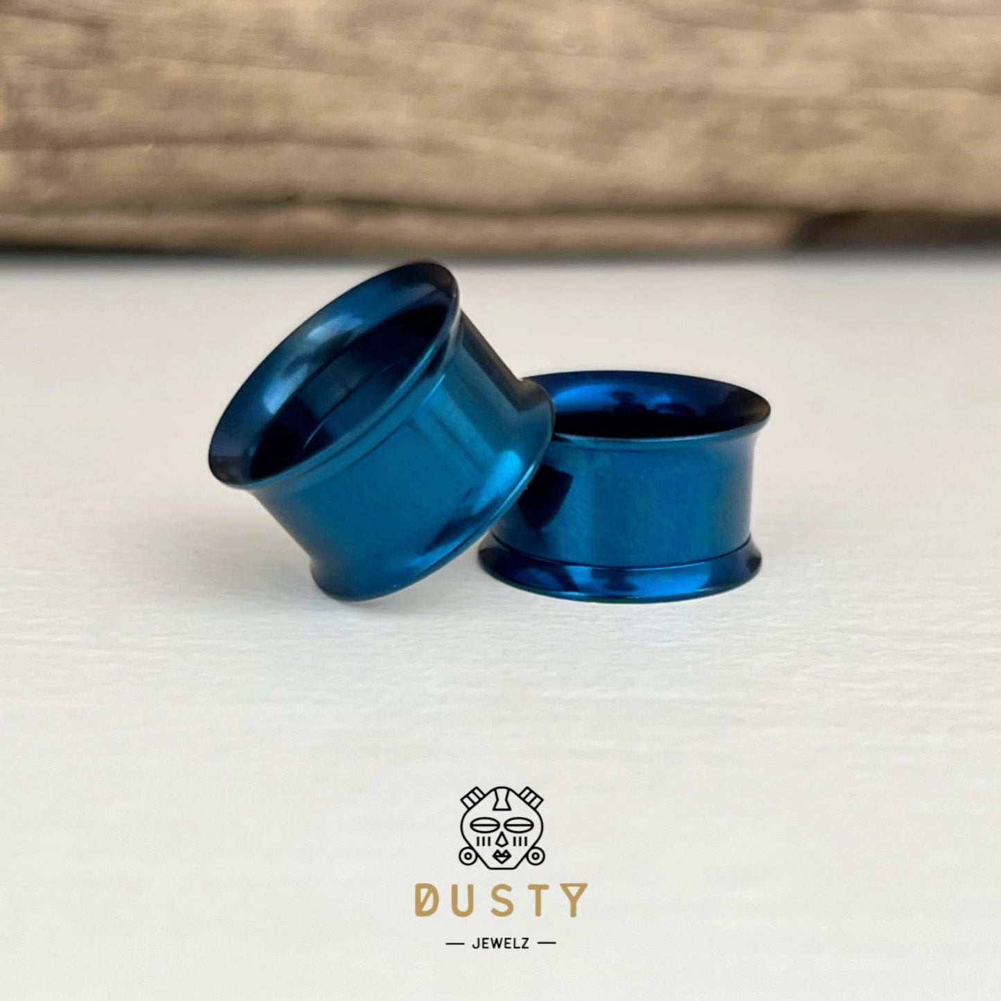 Classic Steel Tunnels | Double Flare | Internally Threaded - DustyJewelz