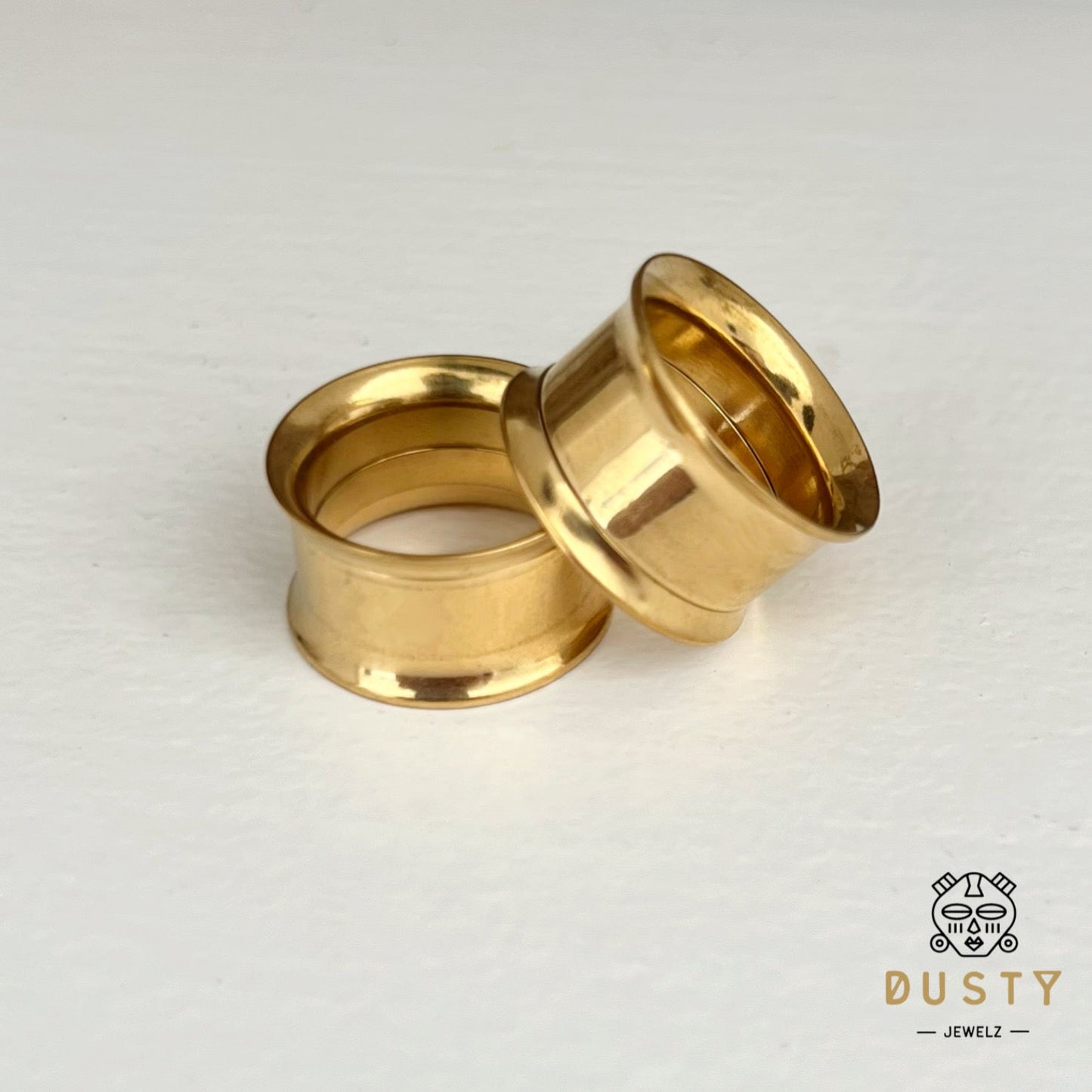 Classic Steel Tunnels | Double Flare | Internally Threaded - DustyJewelz