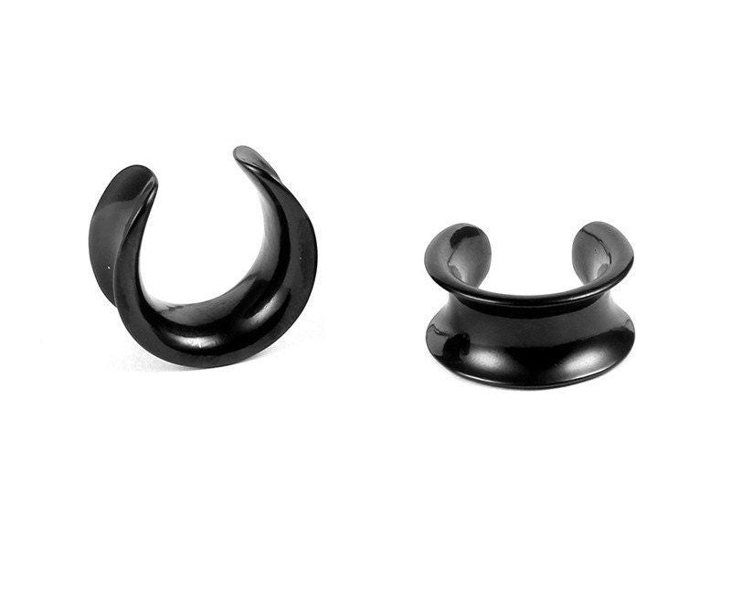 Crescent Moon Saddle Spreader | Plattform Lobe Hangers - DustyJewelz