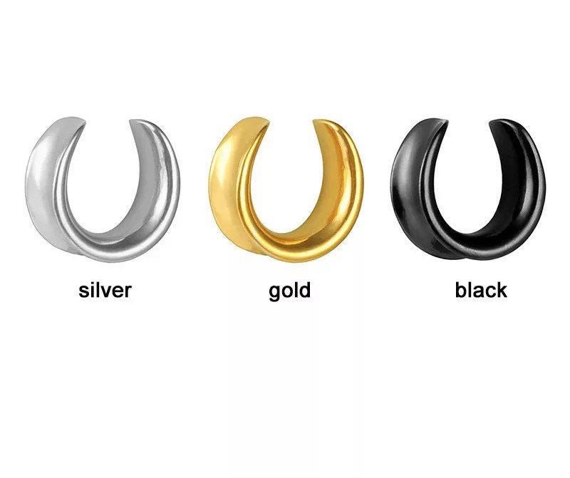 Crescent Moon Saddle Spreader | Plattform Lobe Hangers - DustyJewelz