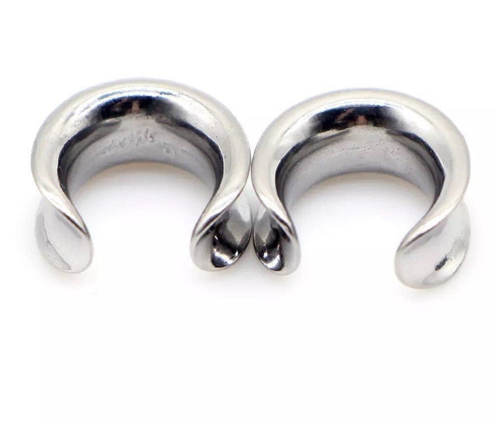 Crescent Moon Saddle Spreader | Plattform Lobe Hangers - DustyJewelz