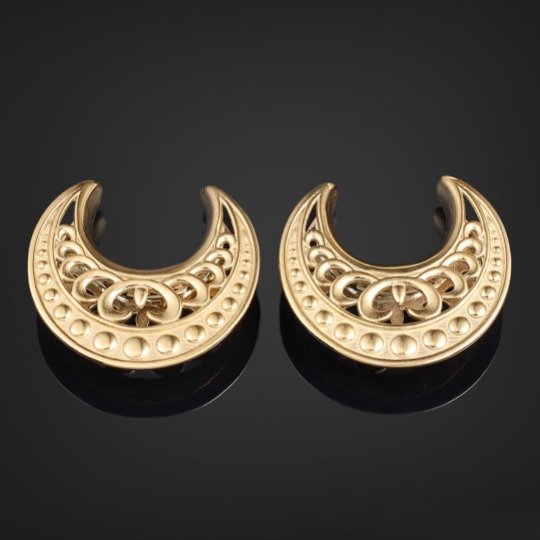 Crescent Shield Saddle Hangers - DustyJewelz
