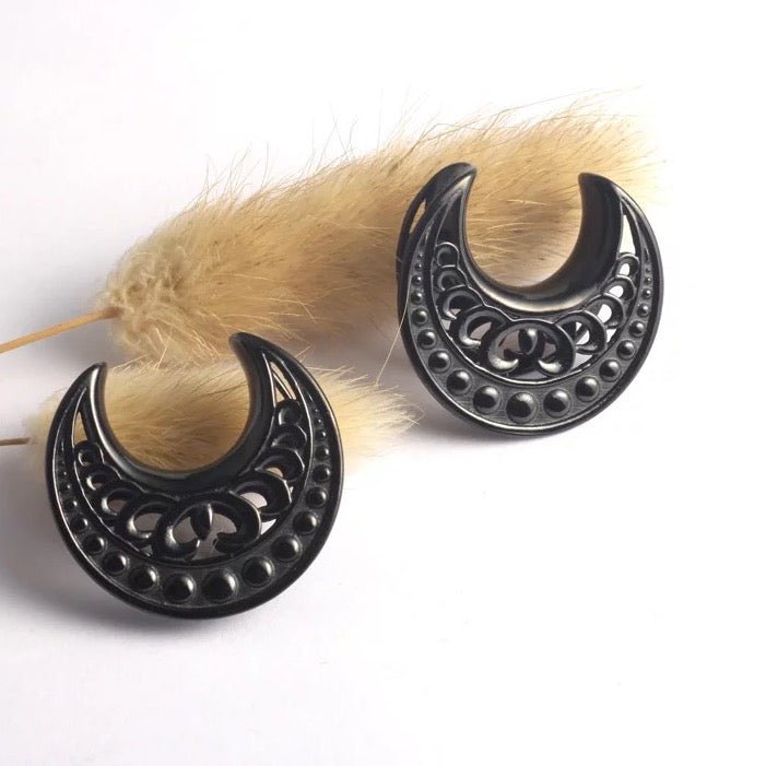 Crescent Shield Saddle Hangers - DustyJewelz