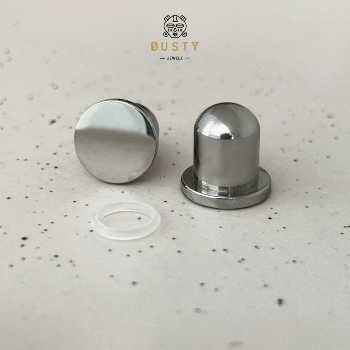 Dead Stretching Kit | Single Flare Steel Plugs Set (12 pcs Or 19 pcs) - DustyJewelz