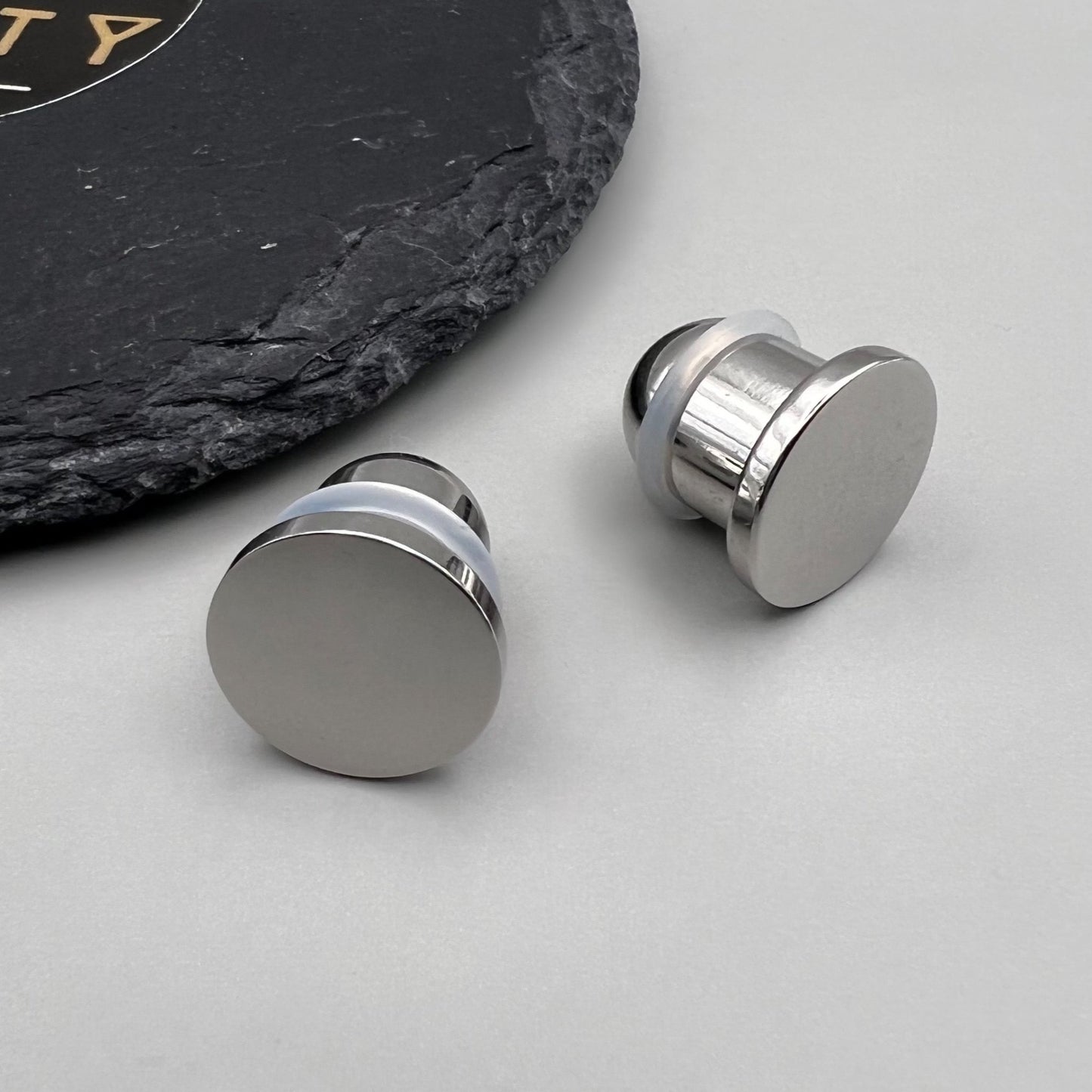 Dead Stretching Kit | Single Flare Steel Plugs Set (12 pcs Or 19 pcs) - DustyJewelz