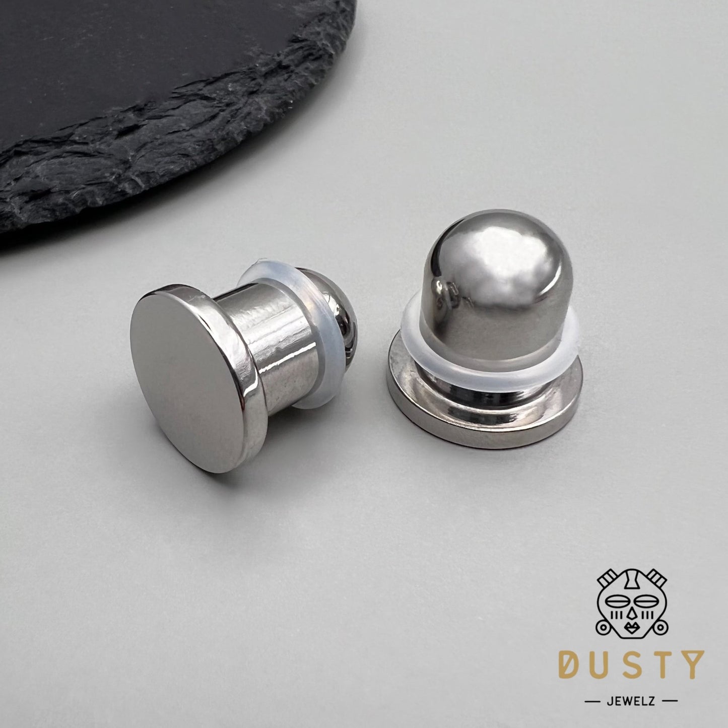Dead Stretching Kit | Single Flare Steel Plugs Set (12 pcs Or 19 pcs) - DustyJewelz